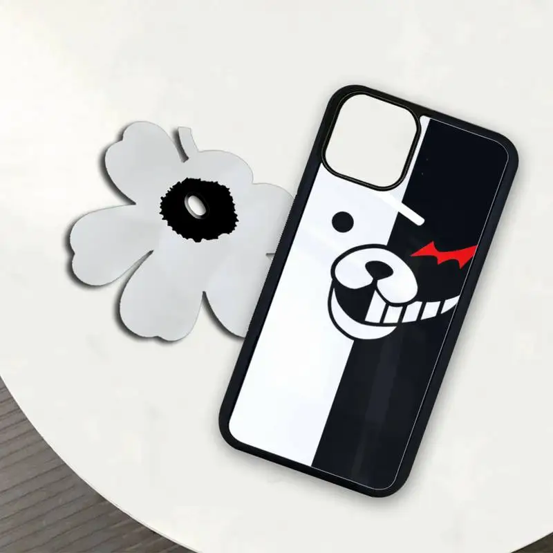 Kumamon Danganronpa Monokuma TPU patch Hemming soft case cover for iphone se 2020 6 6s 7 8 plus x xs max xr 11 12 pro funda | Мобильные