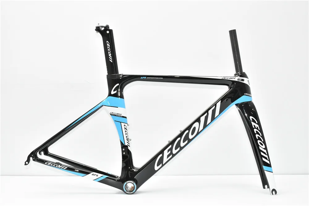 

CECCOTTI 2021 new design carbon road bike frame BSA/BB30 road bicycle frameset T1000 carbon gravel frame on sale and cheap frame