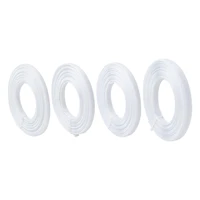 1set polyester plastic boning sewing wedding dress fabric for diy sewing supplies accessories white 1mm thick 6mm8mm10mm12mm