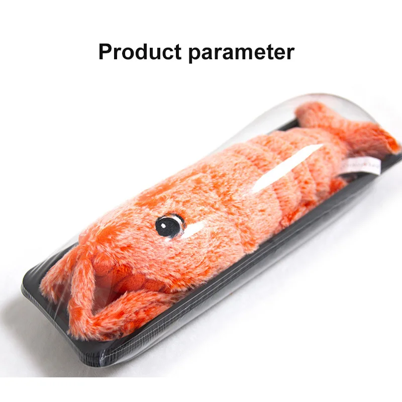 Игрушка для домашних животных кошек электрическая имитация Прыгающего лобстера