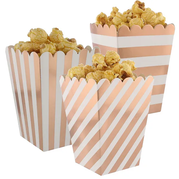 36 шт. фольгированные коробки для попкорна|Подарочные сумки и упаковка| |