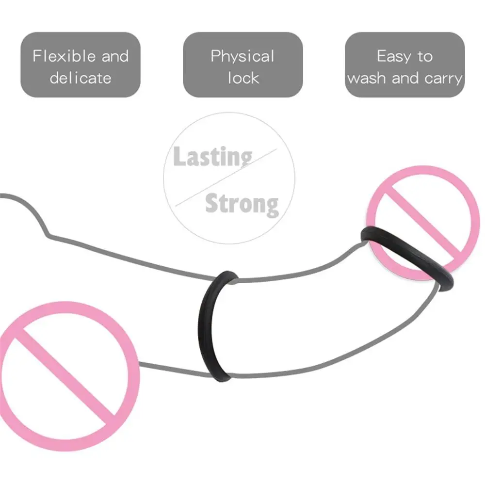 4 шт. кольцо для пениса задержка преждевременной эякуляции пенис силиконовый