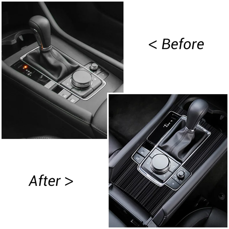 Для Mazda 3 Axela 2019 2020 2021 автомобиля Шестерни коробка переключения Панель накладка
