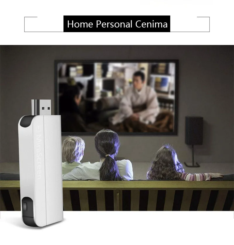 Беспроводной Wi Fi видеоадаптер IOS Android HDMI совместимый экран экрана отображения для