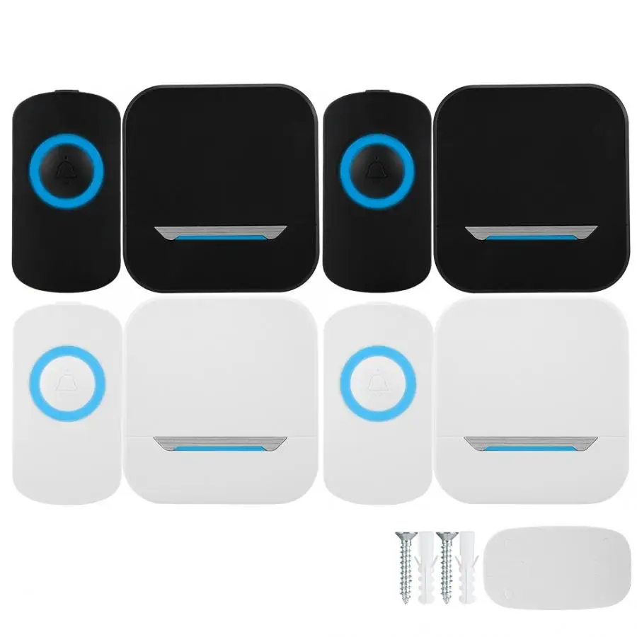 Умный беспроводной дверной звонок с дистанционным управлением приемник со