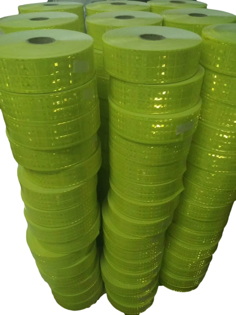 5CM*50M High Visibility Fluorescent Reflective PVC Strip Night Safety Warning Tape For Clothing | Безопасность и защита