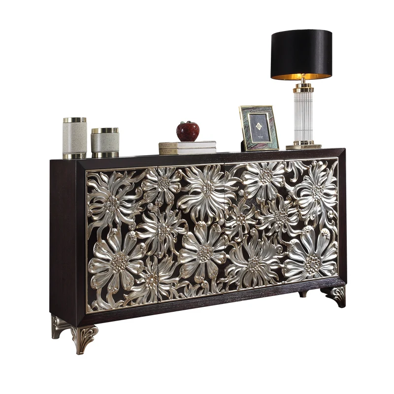 Шкаф-консоль для коридора простой Роскошный домашний шкаф в современном