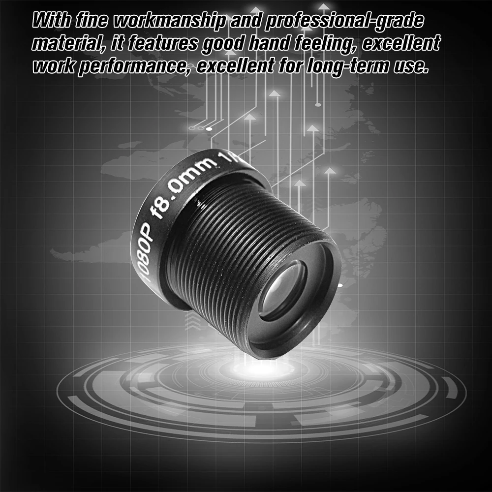 2 0 мегапиксельная 2MP 8 мм M12 CCTV объектив с фокусным расстоянием ip камера F2.0