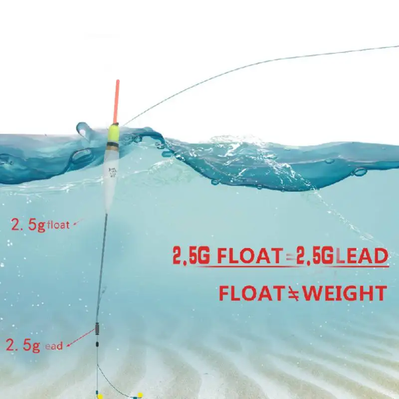 Topline Рыболовные Поплавки и поплавки с полюсом деревянные из пенопласта для