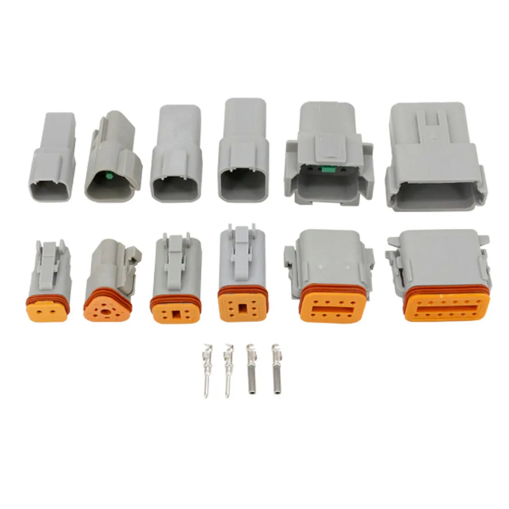 Deutsch серии DT разъемы 2/3/4/6/8/12Pin Авто Водонепроницаемый зарядное устройство разъём