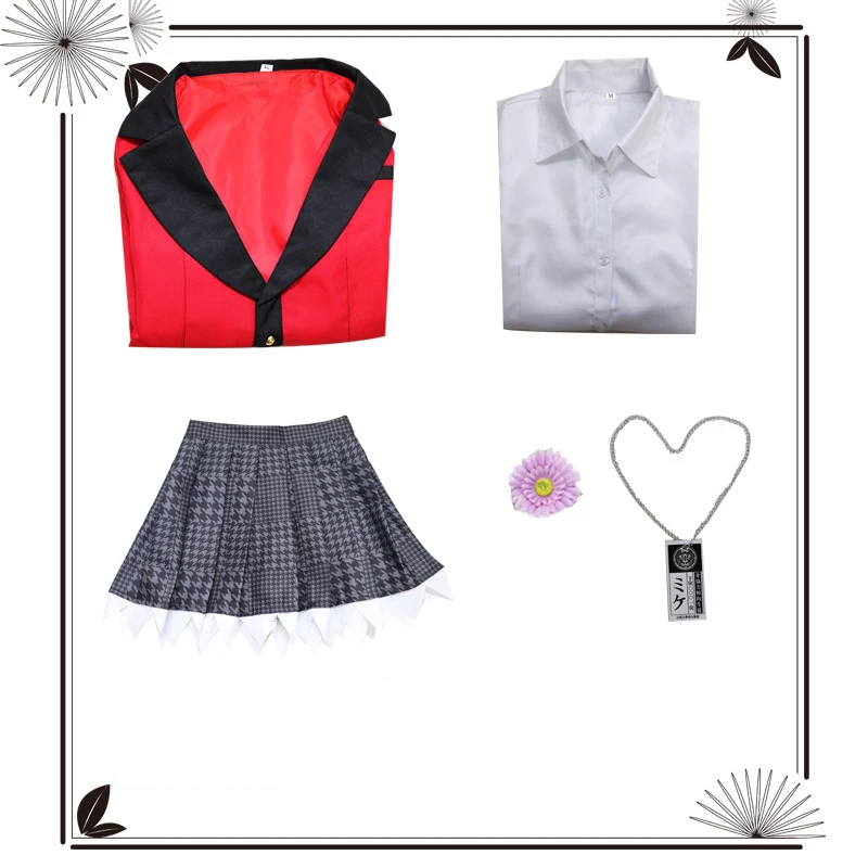 Костюм для косплея аниме Kakegurui костюм джабами юмеко саотомом Мэри момобами