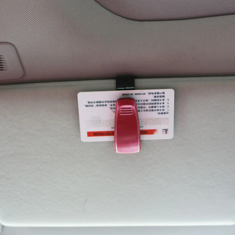 Автомобильный солнцезащитный козырек очки солнцезащитные зажим для карты