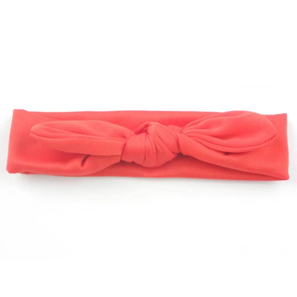 1 шт. модная эластичная однотонная детская головная повязка для новорожденных