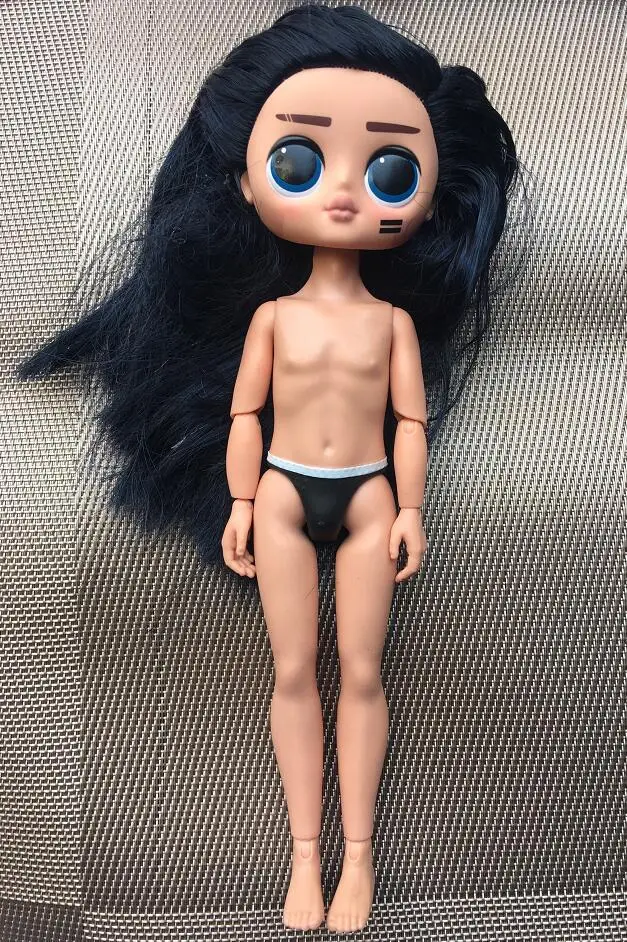 L.O.L. Сюрприз! Большая сестра Модная Кукла тело белый черный коричневый цвет