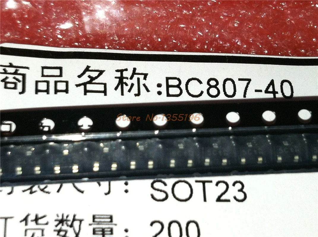 100 шт./лот BC807-40 BC807 5CW СОТ-23 на