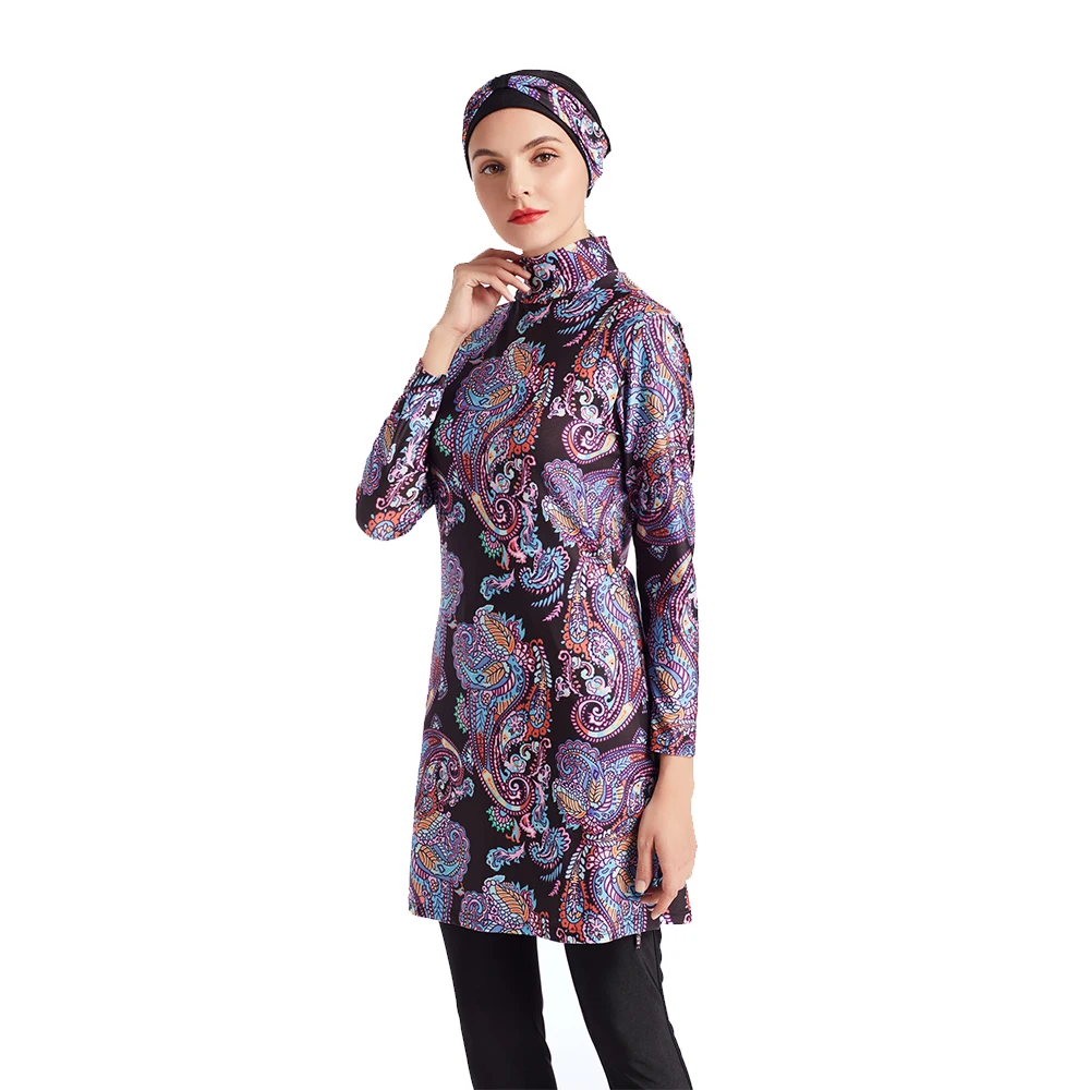 Женский солнцезащитный купальник YONGSEN купальный костюм в мусульманском и