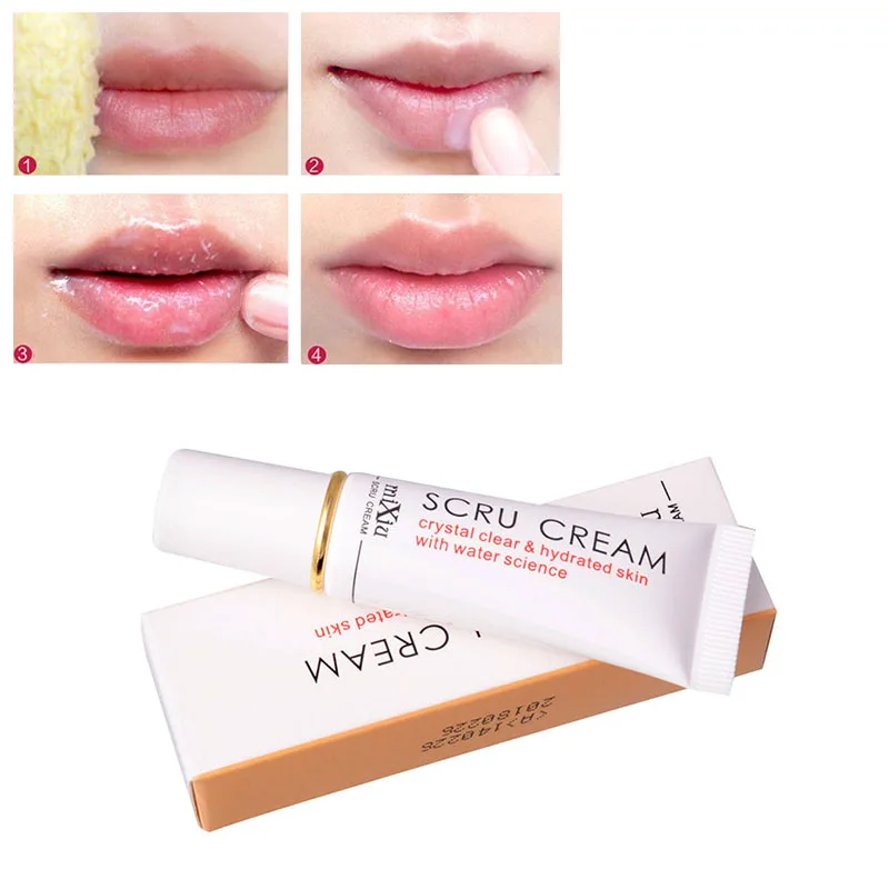 Moisturizing Lip Scrub Removal Horniness Crystal Clear Hydrated Science Exfoliating Gel Care TSLM2 |