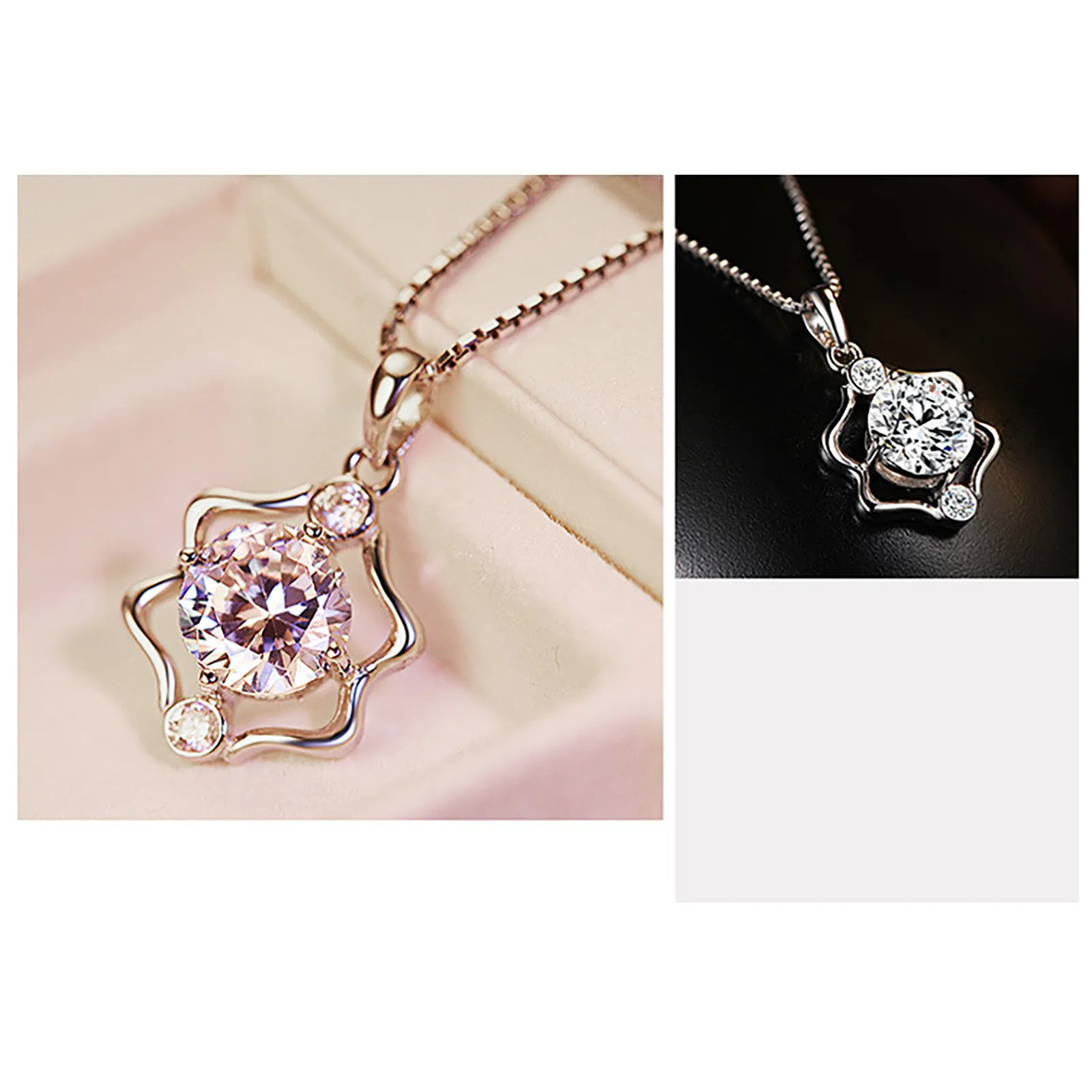 

Ladies Necklace Twelve Constellations Inlaid Hollowing Out Alloy Necklace Confession Fashion Jewelry Accessories Gift