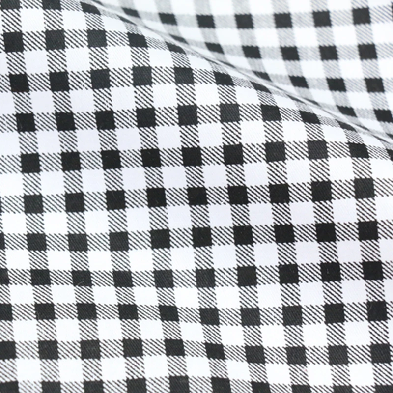 Клетчатая саржевая хлопчатобумажная ткань шитье стеганое одеяло рукоделие