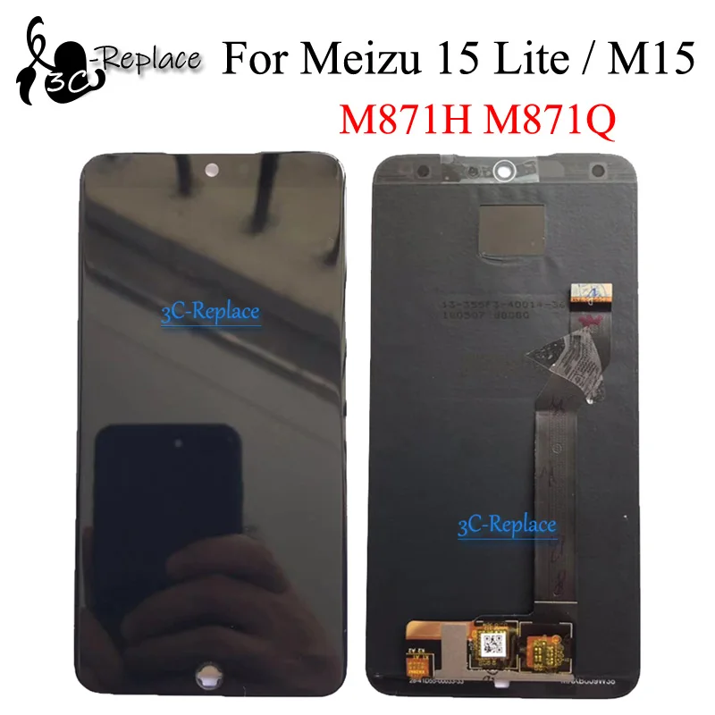 Original 5.46 inch For Meizu 15 Lite / M15 M871Q M871H LCD Display Touch Screen Digitizer Assembly Replacement | Мобильные телефоны
