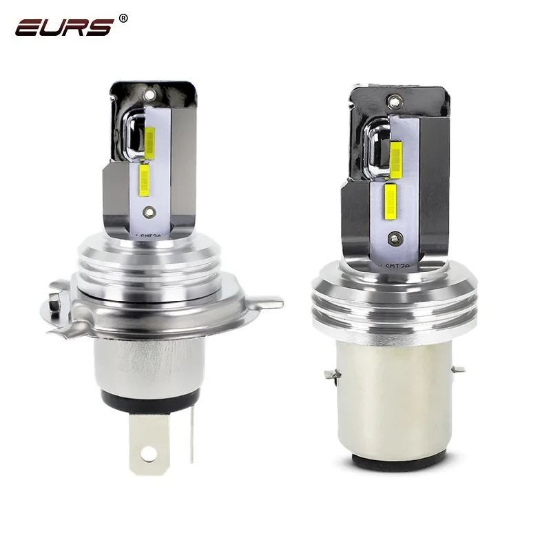 Лампы EURS для мотоциклетных фар DC 11 60 в H4|Передние LED-фары авто| |