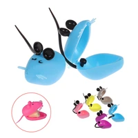 30pcs mini teeth storage box lovely mouse shape box cute tooth fairy box childs tooth save container tool for dental gift