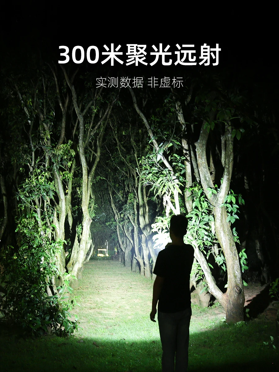 Bestellen Lange Palette Große Outdoor Taschenlampe Sicherheit Lumen Harte Licht Leistungsstarke Taschenlampe Power Bank Latarka Led Tragbare Beleuchtung BI50FL