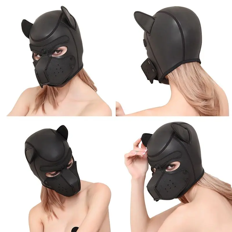 Хэллоуин сексуальный косплей Masker ночной клуб представлений резиновая