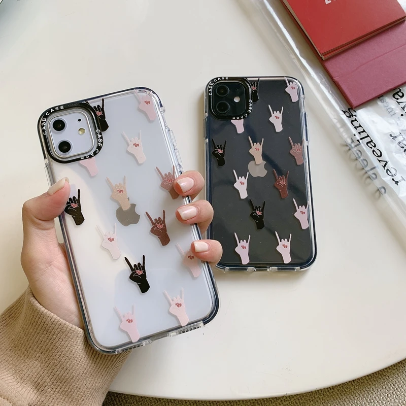 Прозрачные чехлы для iPhone X XR XS Max 8 7 6 6s Plus Мягкая силиконовая задняя накладка из ТПУ