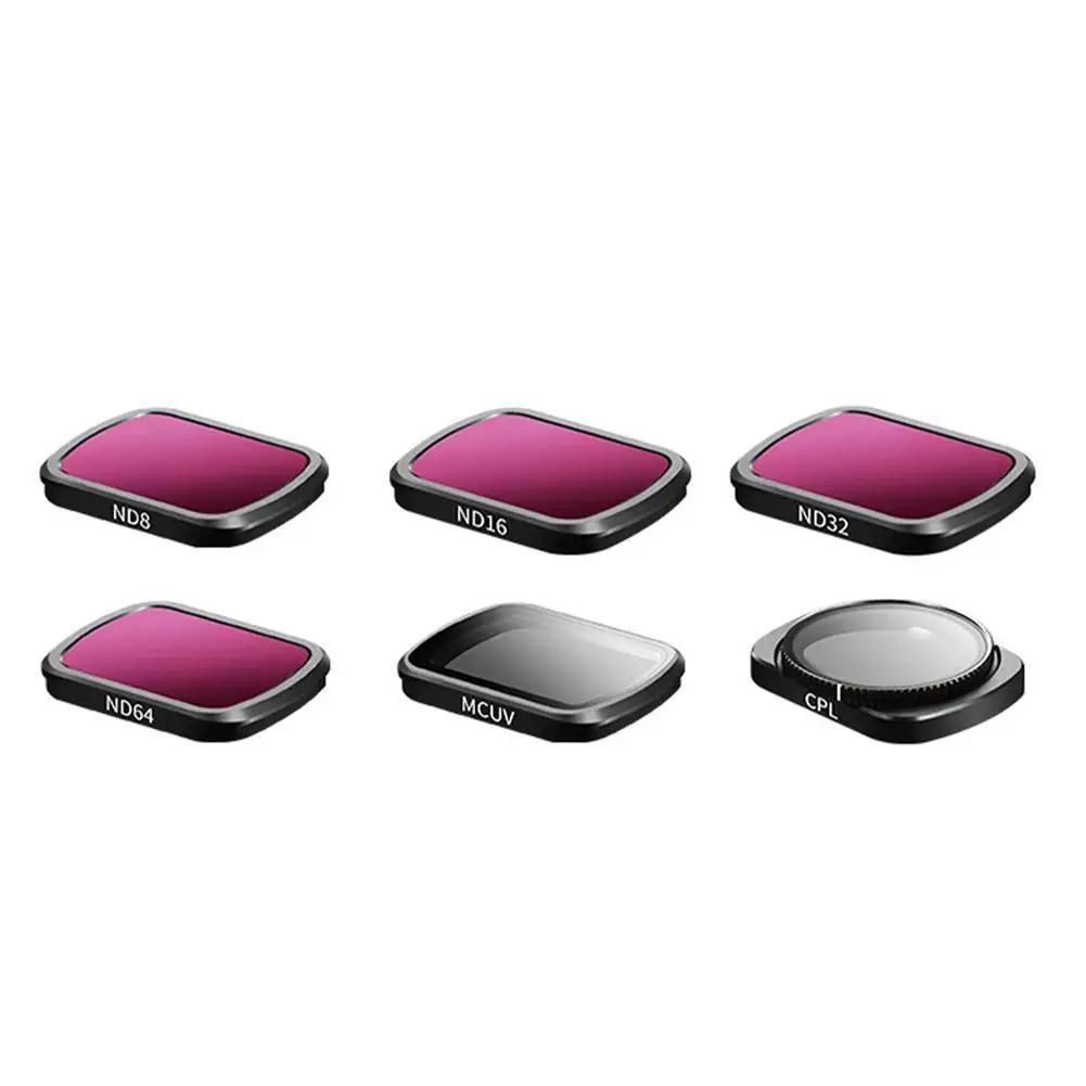 

MCUV ND Dimming Filter Adjustable CPL ND/PL Filter Kit For DJI OSMO Pocket 2 Magnetic Suction Filter Set