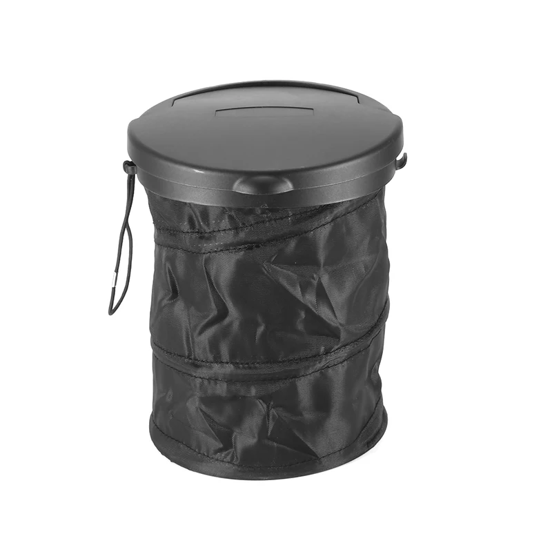 

Portable Trash Bin Vehicle-Mounted Foldable Structure Trash Bin Trash Bin Garbage Automatic Finishing Device