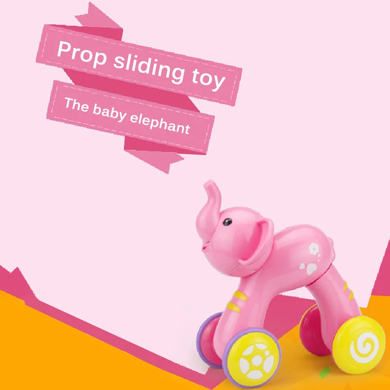 

Electric Crawling Elephant Learning Toy Music Press Function Baby Climbing Toy Early Childhood Educational Gift