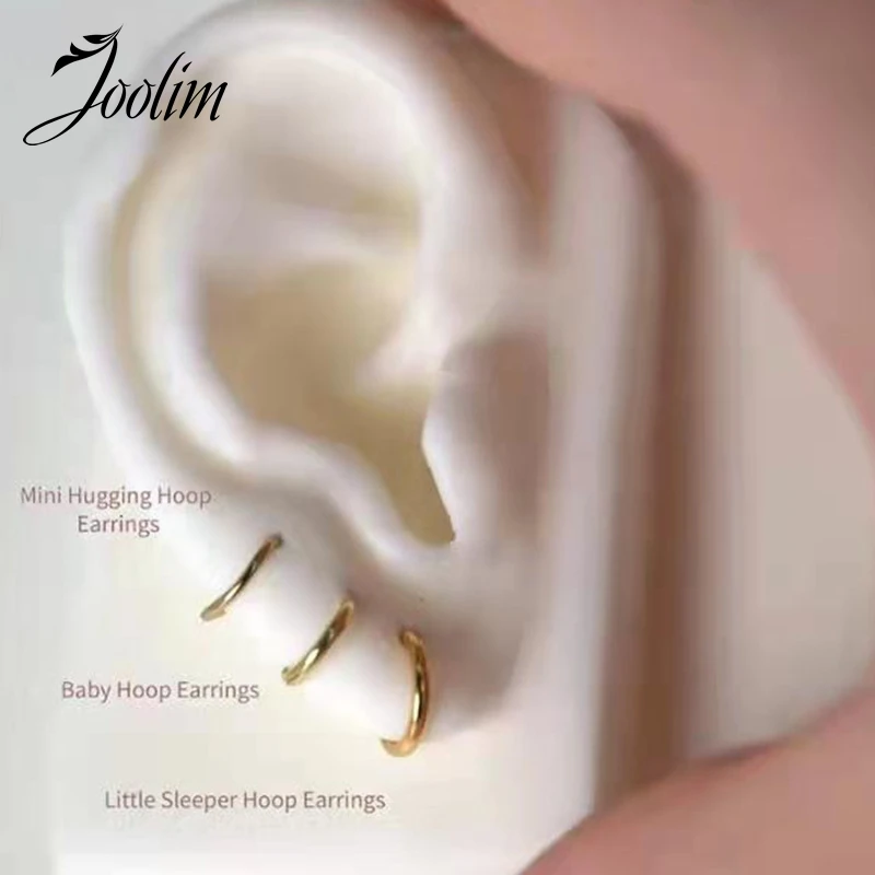 

Waterproof & Tarnish Free Minimalist PVD Plated Waterproof Simple Small Earrings Stainless Steel Jewelry