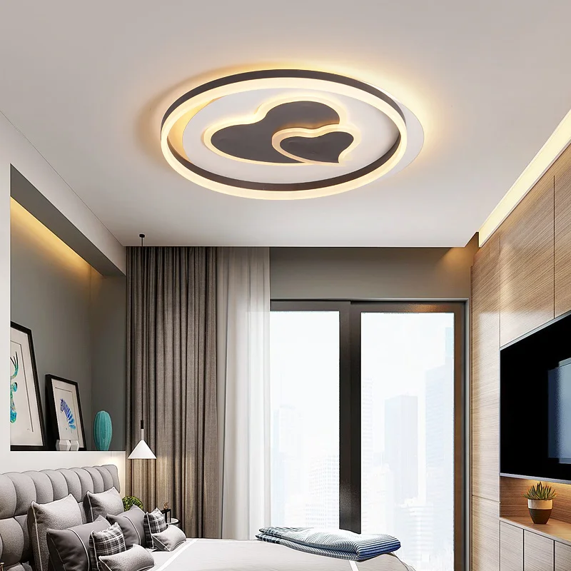 

Modern LED Ceiling Lights For Living Room Bedroom Children Room Study Round Simple Lamp Lighting Foyer Fixture Easy Installation