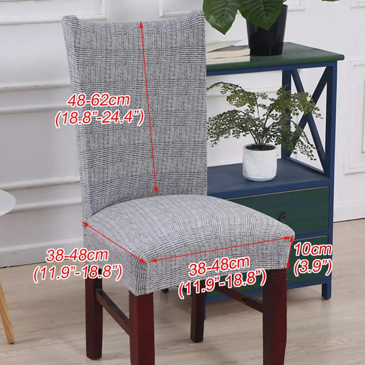 

5 Colors Spandex Stretch Washable Removable Polyester Chair Cover Dining Room Banquet Bar Hotel Party Decoration