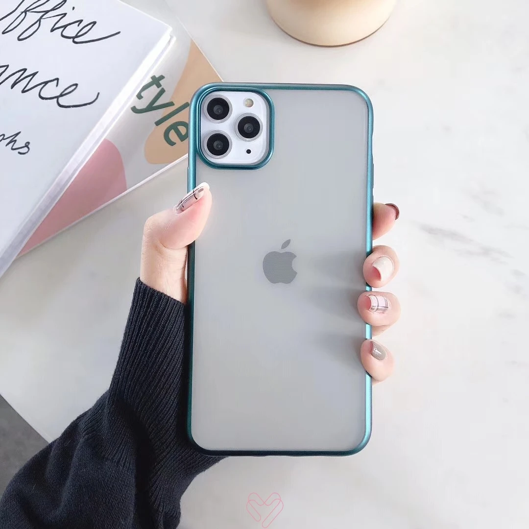 Цветной матовый прозрачный ТПУ Мягкий силиконовый чехол для телефона Apple iPhone X 6 6s