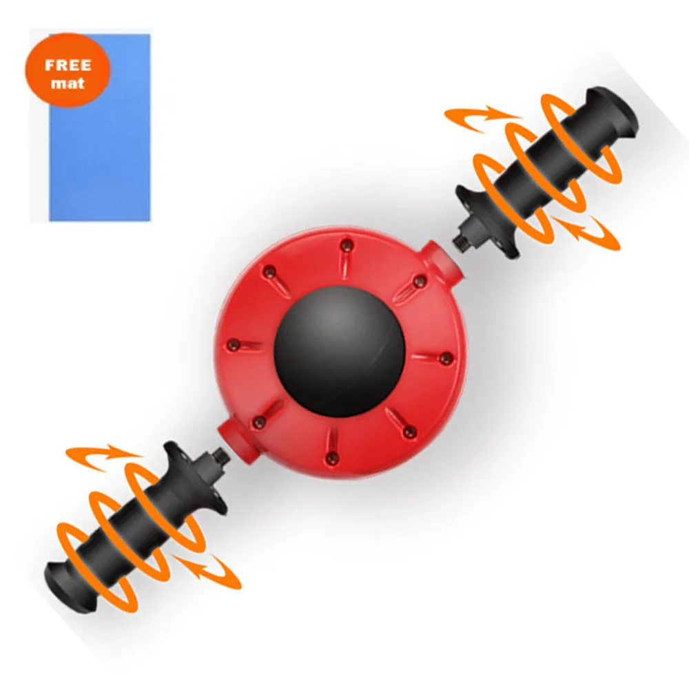 360 градусов без шума абдоминальное колесо Ab ролик тренажерный зал тренажеры оборудование для фитнеса живота