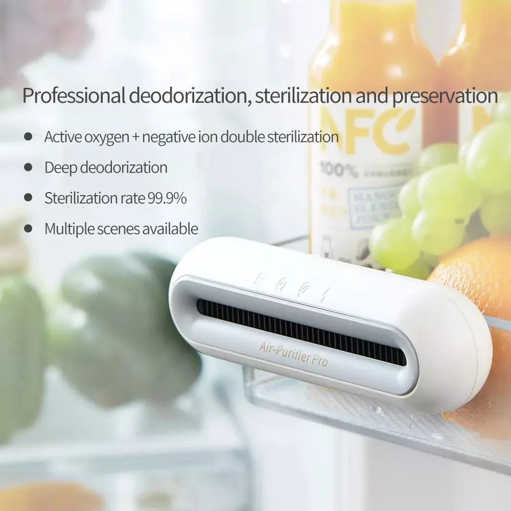 Upgrade EraClean Refrigerator Max Deodorizing Sterilizer Ozone Purifier Deodorant Kitchen Home Work with Mijia or Tuya App |
