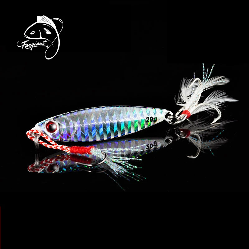 Фаргианская рыболовная приманка ложка форель джиг светильник силиконовая