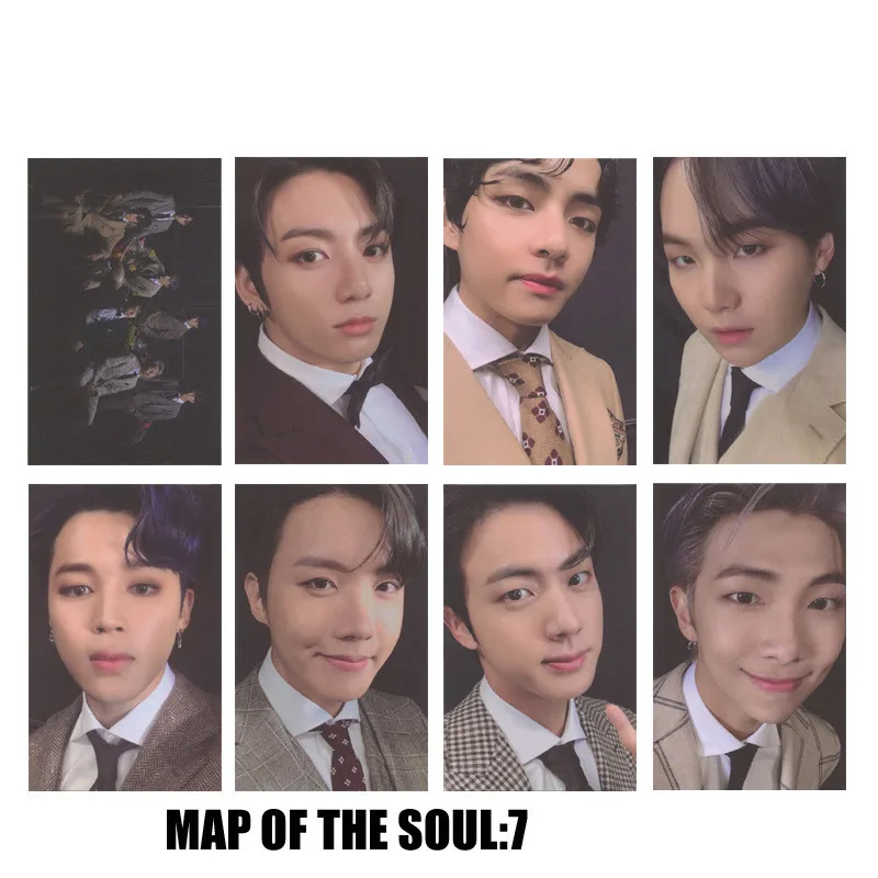 

Карта души: 7 JK V RM JIN SUGA JHOPE JIMIN Фотокарточка плакат ЛОМО карточка Kpop Bangtan Boys Поклонники Коллекция украшение спальни