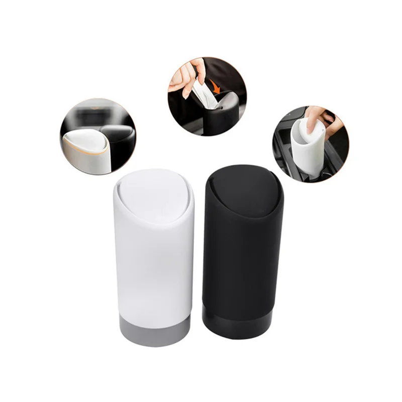 

Car Silica Gel Garbage Can Auto Ashtray Silicone Garbage Dust Case Holder Rubbish Bin Storage Box Car-styling Accessories