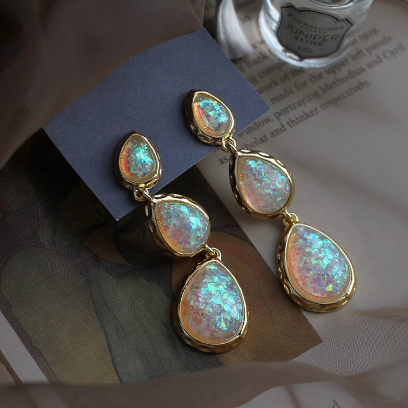 

Wholesale Fine Jewelry Factory earrings ear ring beauty s925 needle stud fashion jewelry eardrop sets golden earring acessories