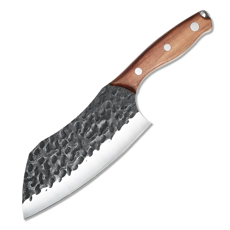 

7-дюймовый маленький кухонный нож из нержавеющей стали, поварской нож, инструмент для готовки, многофункциональный нож для резки мяса