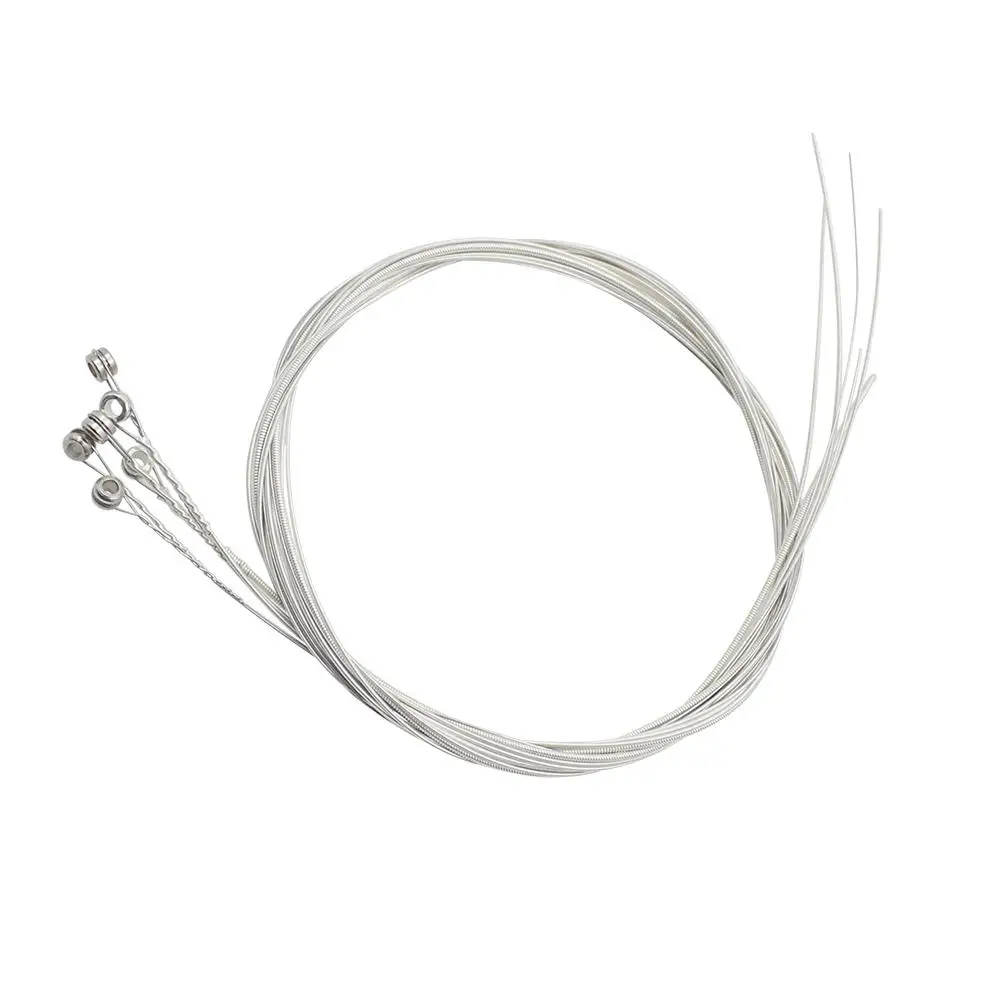 

IRIN 6 Pcs Silver Plated Copper Alloy Music Instrument Strings Set Replacement for Acoustic Guitar