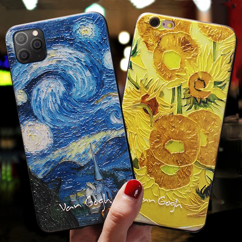 Художественный Черный чехол для телефона для iphone 11 Pro Max 5 5S se чехол для Funda iphone 6 7 8 6s Plus чехол для Apple iphone X XS чехол для Max XR