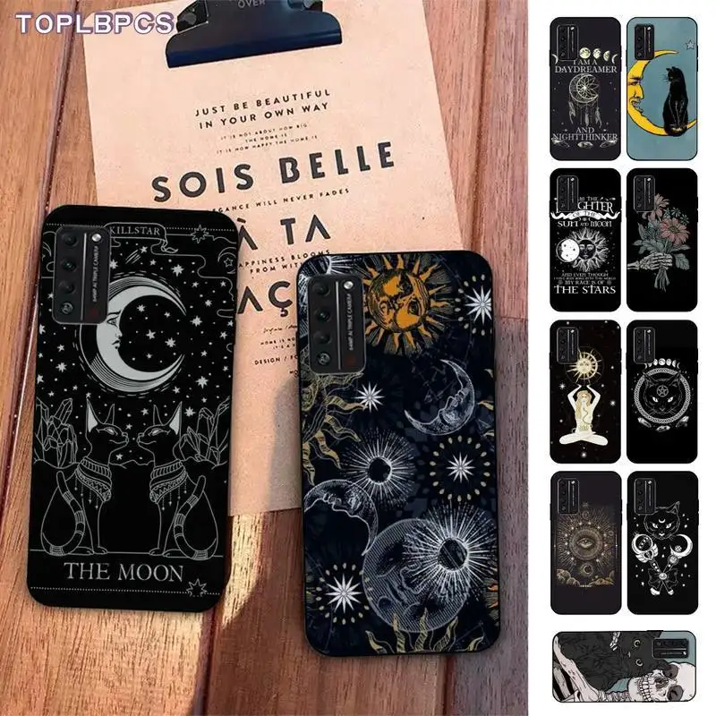 Чехол для мобильного телефона TOPLBPCS Witches moon Tarot Mystery totem Huawei Honor 8x9 10 20 V 30 pro lite view 7A 9lite
