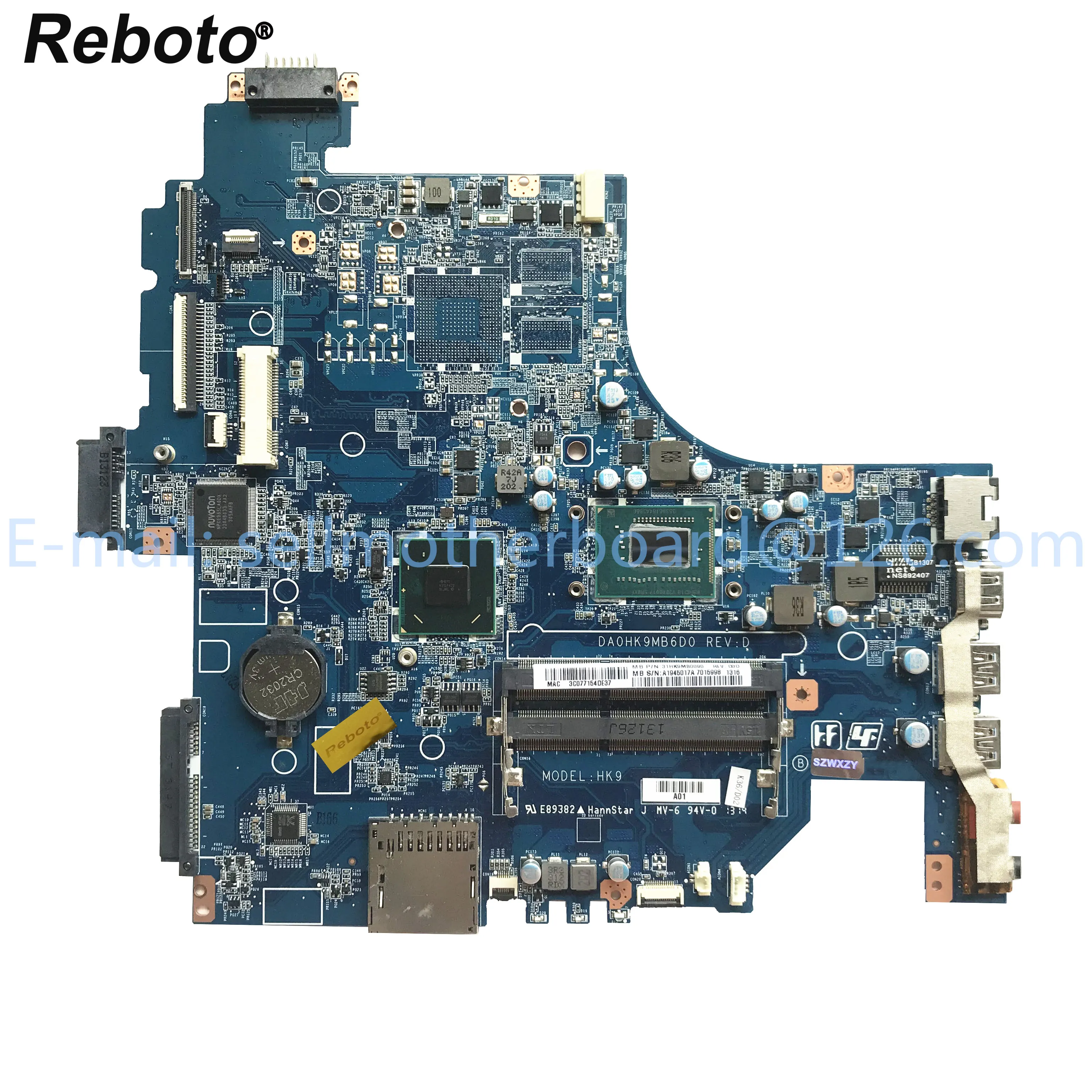Для Sony VIAO SVF152 Материнская плата ноутбука HM76 с SR0XF i3-3227U cpu A1945017A DA0HK9MB6D0 MB тестирование Быстрая