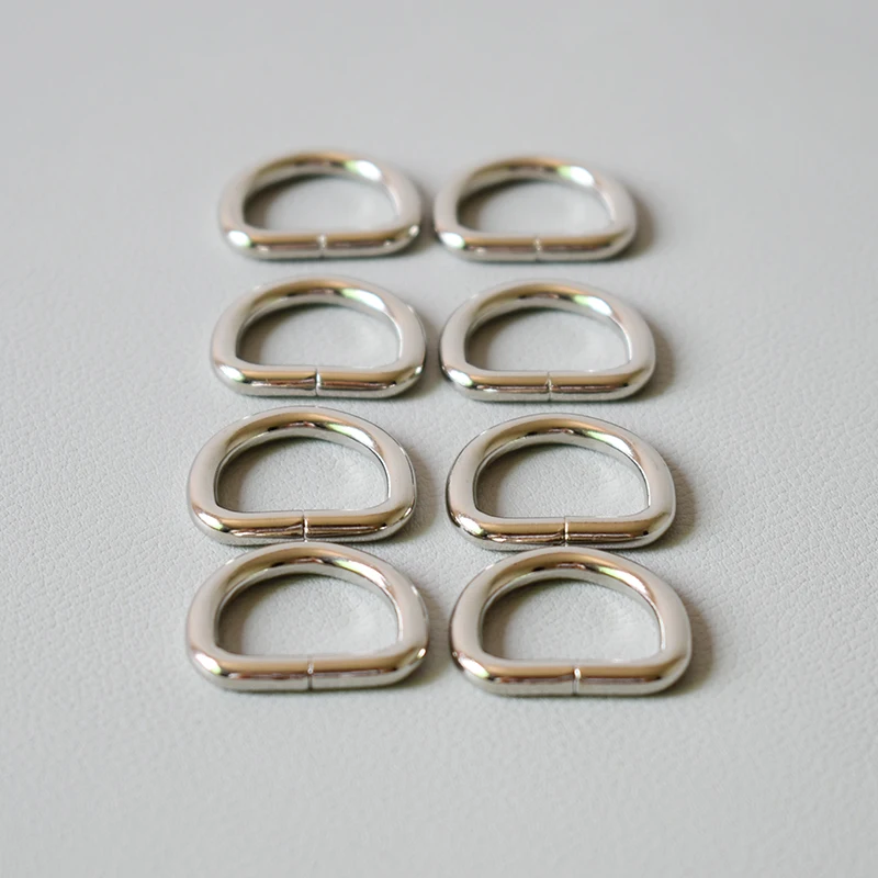 50 шт./лот сплав плоская кольца d-формы D-образных уплотнительных 3/4 дюйма (20 мм)