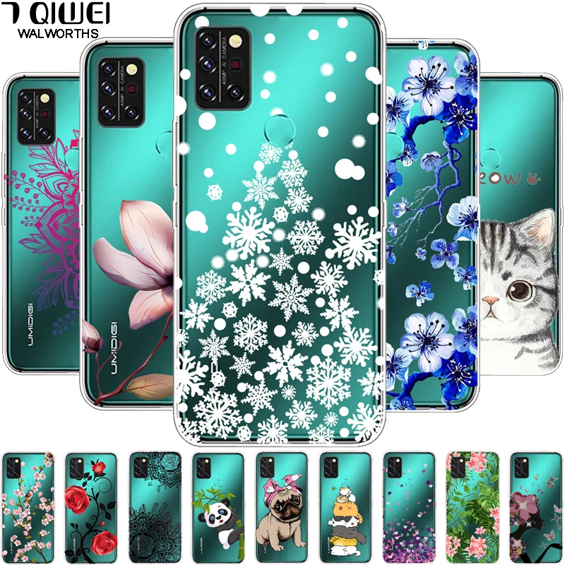 for umidigi a7 pro case soft clear tpu back cover for umidigi a7 pro a7pro phone cases silicone transparent bumper for a 7 pro free global shipping