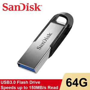 SanDisk USB 3,0 Usb флеш-накопитель, 32 ГБ, 64 ГБ, 16 ГБ, USB карта памяти, высокоскоростной 150 МБс.с, usb 3,0 CZ73 Pen Drive cle USB c